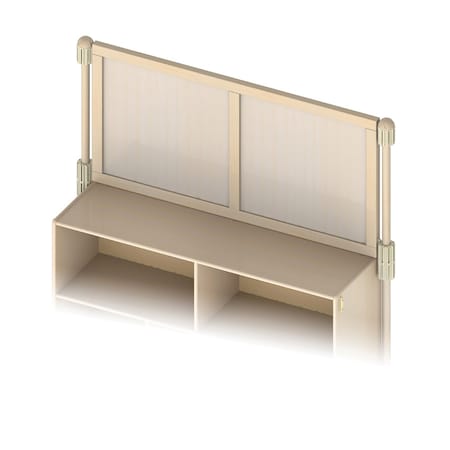 Jonti-Craft KYDZ Suite Upper Deck Divider, Plywood 1580JCTPW